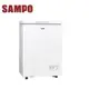 【SANPO 聲寶】 98公升臥式冷凍櫃 SRF-102