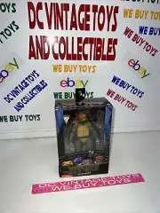NECA Teenage Mutant Ninja Turtles Michelangelo Gamestop DAMAGED BOX
