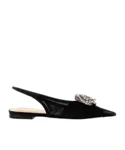 Mach Mach Galaxy Slingback Flats 37.5,36,37,39.5,38,39,40,36.5,42,35.5 Black