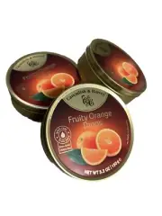 Cavendish and Harvey Fruity OrangeFlavour Drops With Real Juice Tin Candy Sweets