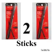 Revlon So Fierce! Vinyl Eyeliner Longwearing Gel 861 Mighty Mocha Pencil LOT 2