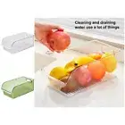 Fridge Drawer Opening Storage Anti-crack Fridge Drawer Sturdy Structure