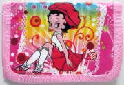 new Betty Boops girls kids children cartoon Wallet coin Purse tri-fold