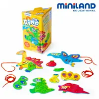 在飛比找樂天市場購物網優惠-免運費《西班牙 Miniland》恐龍身體創意穿線組 東喬精