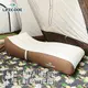 【LIFECODE】全新褔利品-拼色懶人充氣沙發/貴妃椅-米白咖啡 15030197