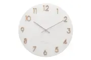 KATELYN White 40cm Metal Wall Clock by One Six Eight London
