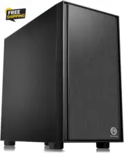 Versa H17 Black SPCC Micro ATX Mini Tower Gaming Computer Case CA-1J1-00S1NN-00