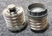 QTY15 E39 - E26 / E27 Mogul Bulb Socket TO Edison Screw Medium Socket ADAPTER
