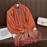 Autumn Cashmere Pashmina Shawl Lady Wrap Warm Winter Scarve Cotton Stole Scarf