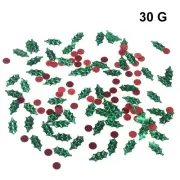 Xmas Party Table Decor Christmas Sequins Crafts Plastic Snowflake Ornaments