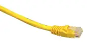 10 PACK LOT 25FT CAT6 Ethernet Patch Cable Yellow RJ45 550Mhz UTP 7.5M