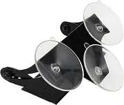 Car Strobe Light Bar Mount Bracket Simple Assembly Sturdy with Suction Cups