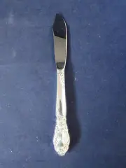 SET of TWELVE Oneida Silverplate Flatware - BALLAD - Hollow Handle Fish Knives