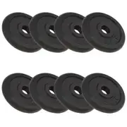 Weight Plates 8 pcs 20 kg Cast Iron