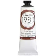 Gamblin 1980 Oil Paint 37ml Burnt Sienna S1