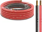 DS18 PW-OFC4GA-5BK/20RD 4-GA 25ft OFC Ultra Flex Power Wire OFC 4 Gauge, 5ft-Black and 20ft-Red - Power Amplifier Wiring Kit