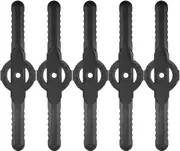 5PC Plastic Lawn Mower Blade Grass Cutter Grass Trimmer Weeder Blade Replacement Mower Accessory