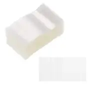 55x28mm PVC Perforated Shrink Bands, 500Pcs 0.05mm Thick Shrink Wrap, Clear