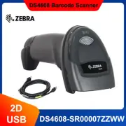 Zebra DS4608-SR00007ZZWW Wired USB Imager 1D 2D Handheld Barcode Scanner+Cable