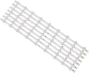 BGBLKLGPPN 7 PCS/Set LED Backlight Strip Compatible with TX-50A300B Compatible with HITACHI 50HYT62U VESTEL VES500UNDC-2D-N01 VES500UNDA 50 NDV REV1.1 TV Light Strip