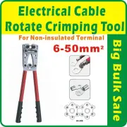 6-50mm² Electrical Cable Hexagon Crimping Crimper Plier Non-Insulated Terminal