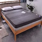 Three-Dimensional Double-Sided Memory Foam Mattress,Foldable Slow Rebound Mattresses Thicken Tatami King Queen Size,Gray,90x200cm