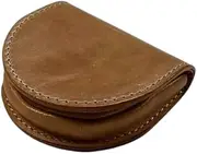 [城屋] Oil Cordovan Coin Case Beige