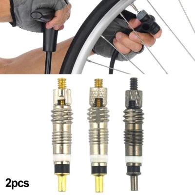 Bicycle Components Valve Cores French Valve Removable French Core Two Textures