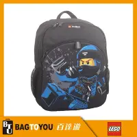 在飛比找Yahoo奇摩購物中心優惠-【LEGO】丹麥樂高背包-藍忍者 10100-08