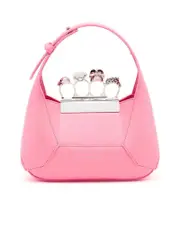 Alexander Mcqueen Jewelled Hobo Mini Bag