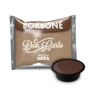 CAFFÈ BORBONE DON CARLO - MISCELA NERA - Box 50 A MODO MIO COMPATIBLE CAPSULES
