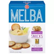 Old London Melba Snack Garlic 5.25 oz (Pack of 12)