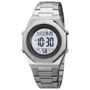 Luxury Men Digital Sports Watch LED Date Alarm Stopwatch Stainless Steel Watches