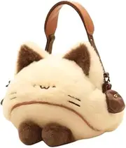UxicRuya Cat Plush Money Bag Fashion Fashion Cosmetic Bag for Birthday Presents Adult Teen Men Girl Girl Girls Girls
