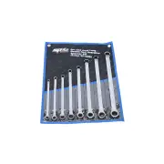 SP Tools 8Pcs Double Ring Gear Drive Spanner Set Extra Long 0 Degree Offset SAE