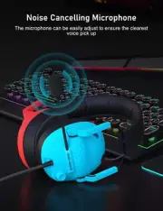 Gaming Headset Headphone PS5 PS4 Headset with 7.1 Surround Sound Noise Canceling
