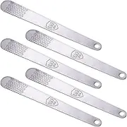 Dadamong Dumpling Wonton Filling Spoons Stuffing Spoon Spatulas 304 Stainless Steel Multipurpose Dessert Butter Cream Jam Cheese Spreader Dumpling Filling Spreading Spoon (5)