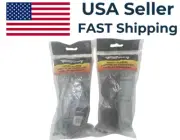 2 PACK - Forney 55330 Starlite Compact Stylish Safety Glasses Brown/Mocha