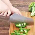 Full Tang Butcher Knife Stainless Steel Wood Handle Cleaver Slicing Chopping Cut