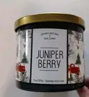 Seasons Greetings & Glad Tidings "Juniper Berry" 14oz 3 Wick Candle