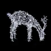 3D LED Grazing Reindeer "Molly" White 1.2m