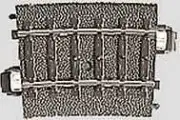 Marklin 24107 HO Scale C Track Curved 14-3/16" (1)