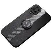 KADEM For Samsung Galaxy A42 5G / M42 5G Case Kickstand Leather Coated Arcylic+TPU Cover