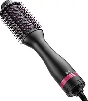 AU Plug Hair Dryer Brush, ManKami 4 in 1 Blow Dryer Brush One Step Hair Dryer and Styler Volumizer with 4 Speed Temp Settings, Hot Air Brush with Oval Barrel for All Hair Types