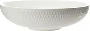 Maxwell & Williams White Basics Diamonds Round Serving Bowl, 28 cm (Pack of 2)