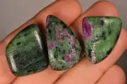 3 *RUBY ZOISITE* Tumbled Stones 35g 2-3cm Natural Polished Healing Crystal