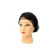 1000 Nylon Mesh Stretchy Ballet Bun Covers 24" Hairnet Brown for Women Men