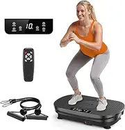 FEIERDUN Vibration Plate Exercise Machine, Vibration Plate for Lymphatic Drainage, Power Plate Vibration Platform for Weight Loss, Toning & Wellness