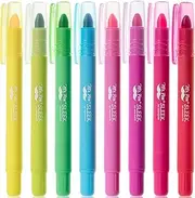 Mr. Pen- Gel Highlighter, 8 Pack, Assorted Colors, No Bleed Bible Markers, Fluorescent Highlighters for Bibles