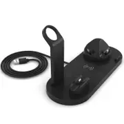 3 in 1 Wireless Charger Dock Charging Station For Apple Watch For iPhone 12 11 XS 8+